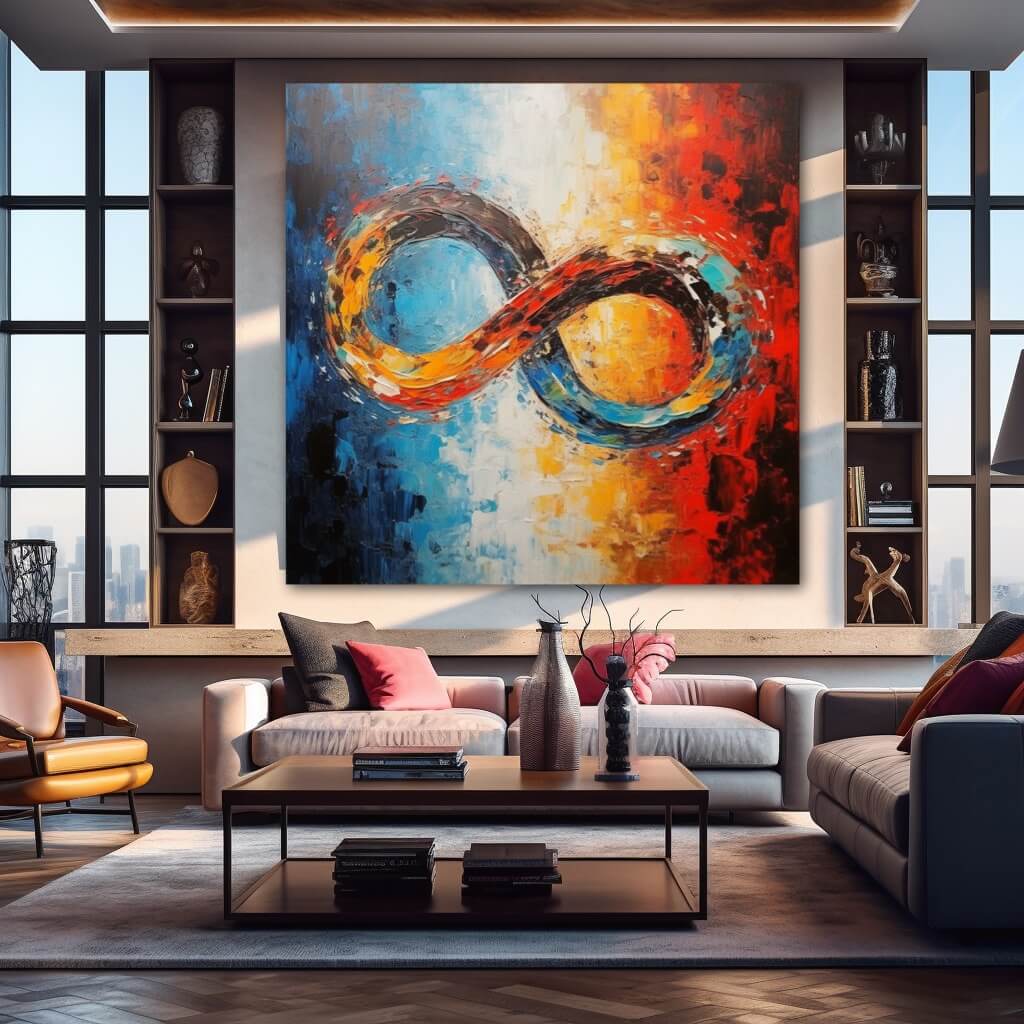 Quiet Murmur wall art, Abstract