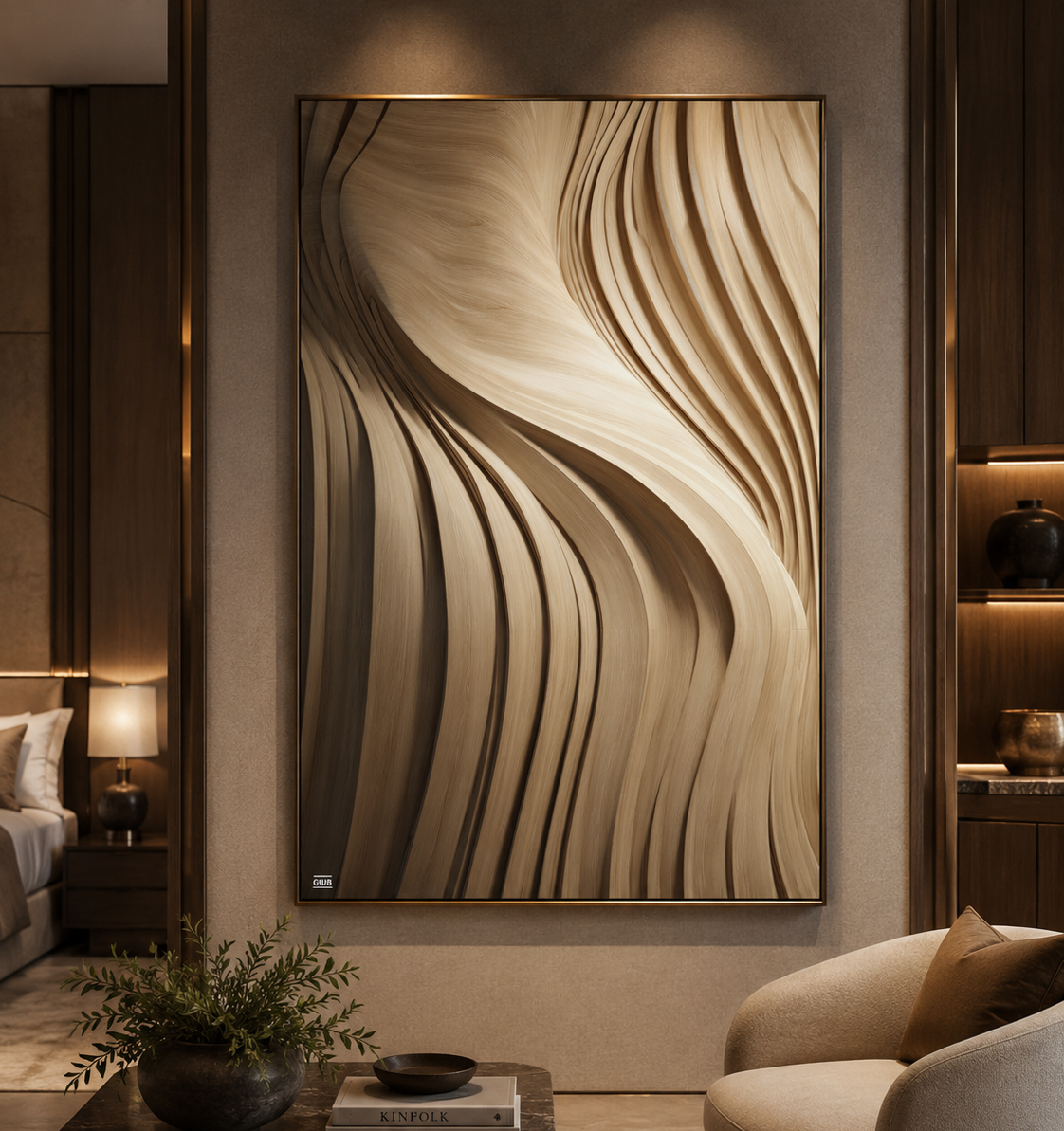 Sand Harmony wall art, Minimalist Art