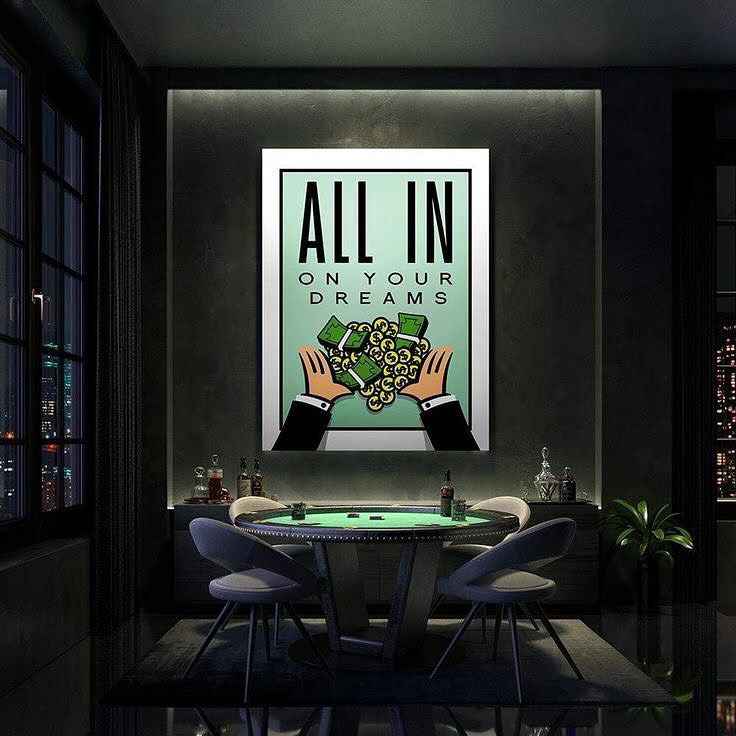 תמונת קיר All In, Alec Monopoly