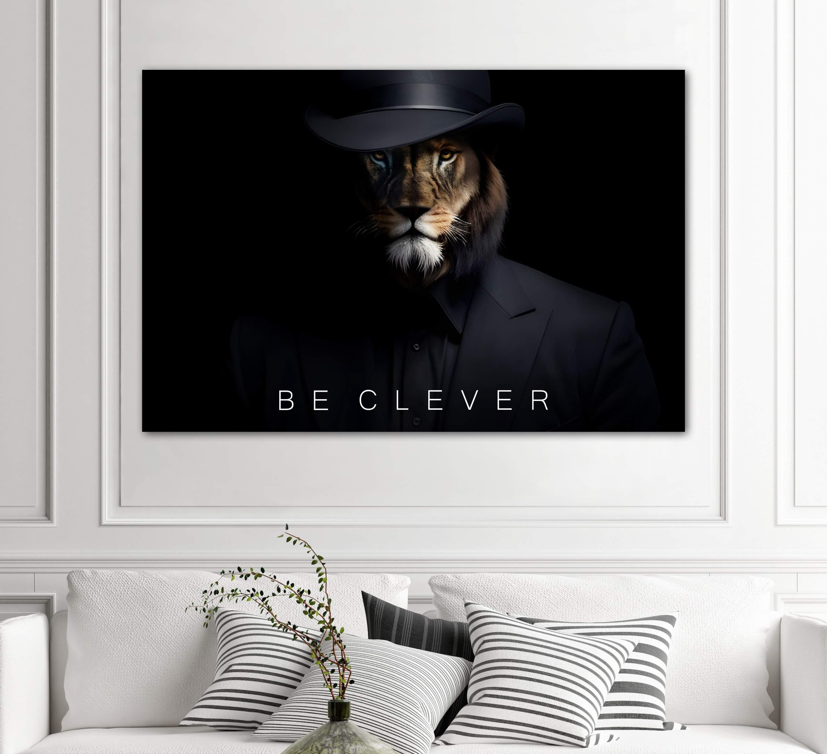 Lion - Motivation wall art, Animals