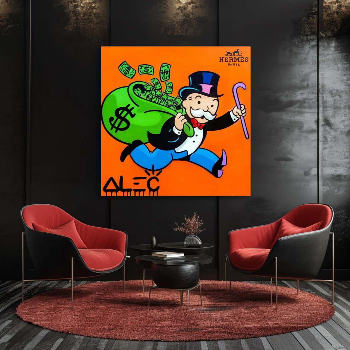תמונת קיר Alec Monopoly - 7021, Alec Monopoly