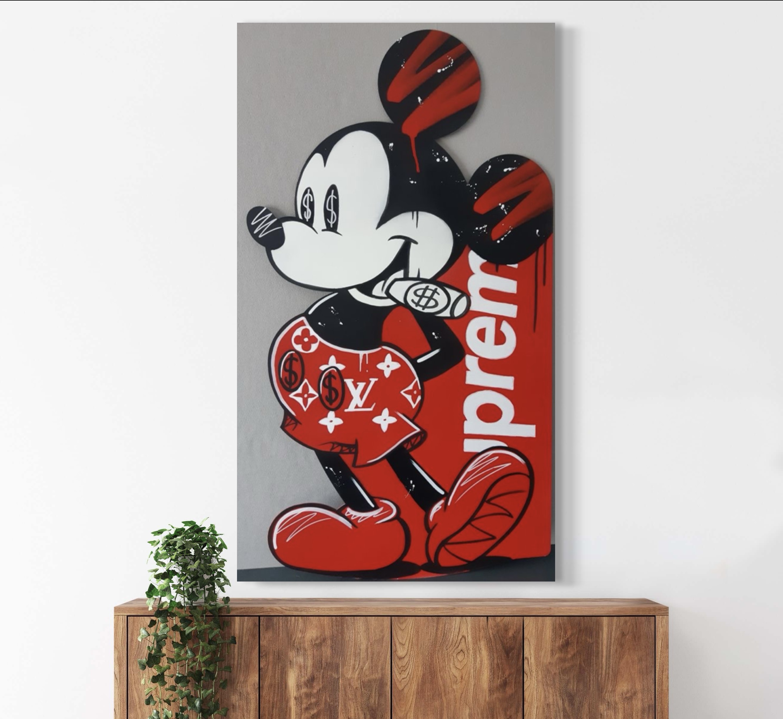 Mickey Mouse wall art, Comics