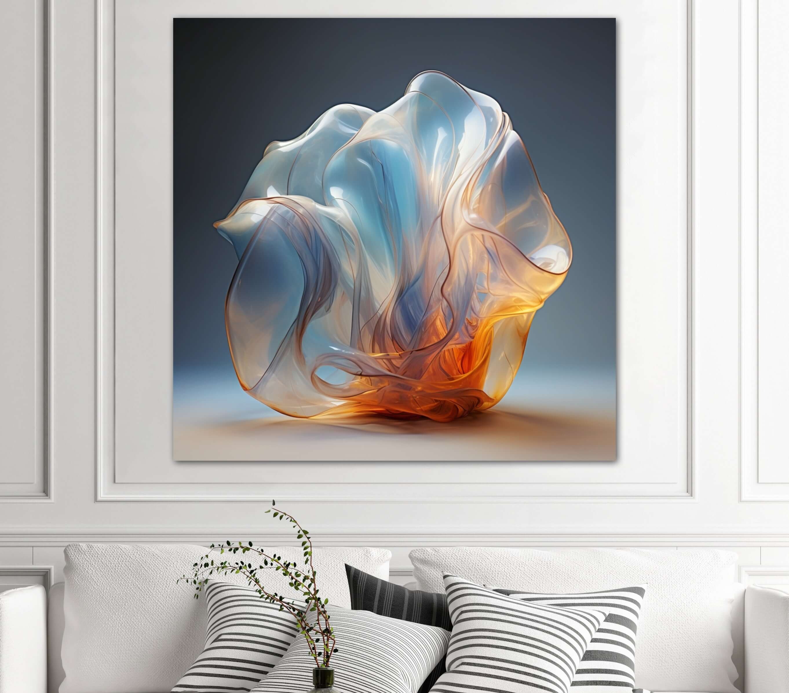 A Touch of Color wall art, Abstract