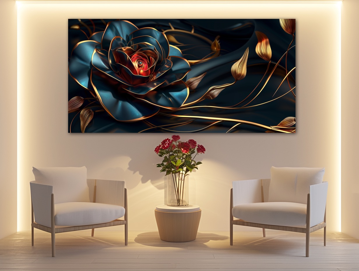 Abstract 3963 wall art, Abstract