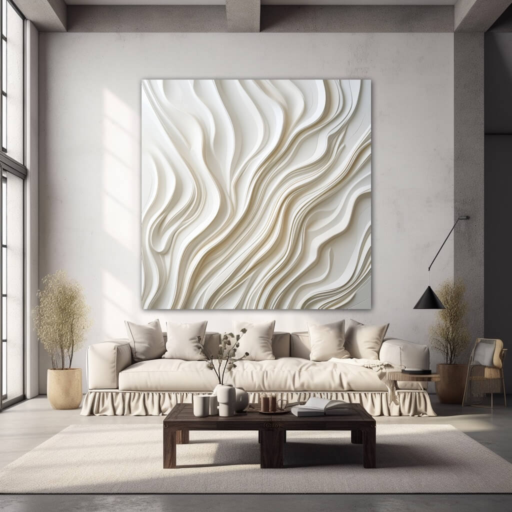 Field of Colors wall art, Abstract