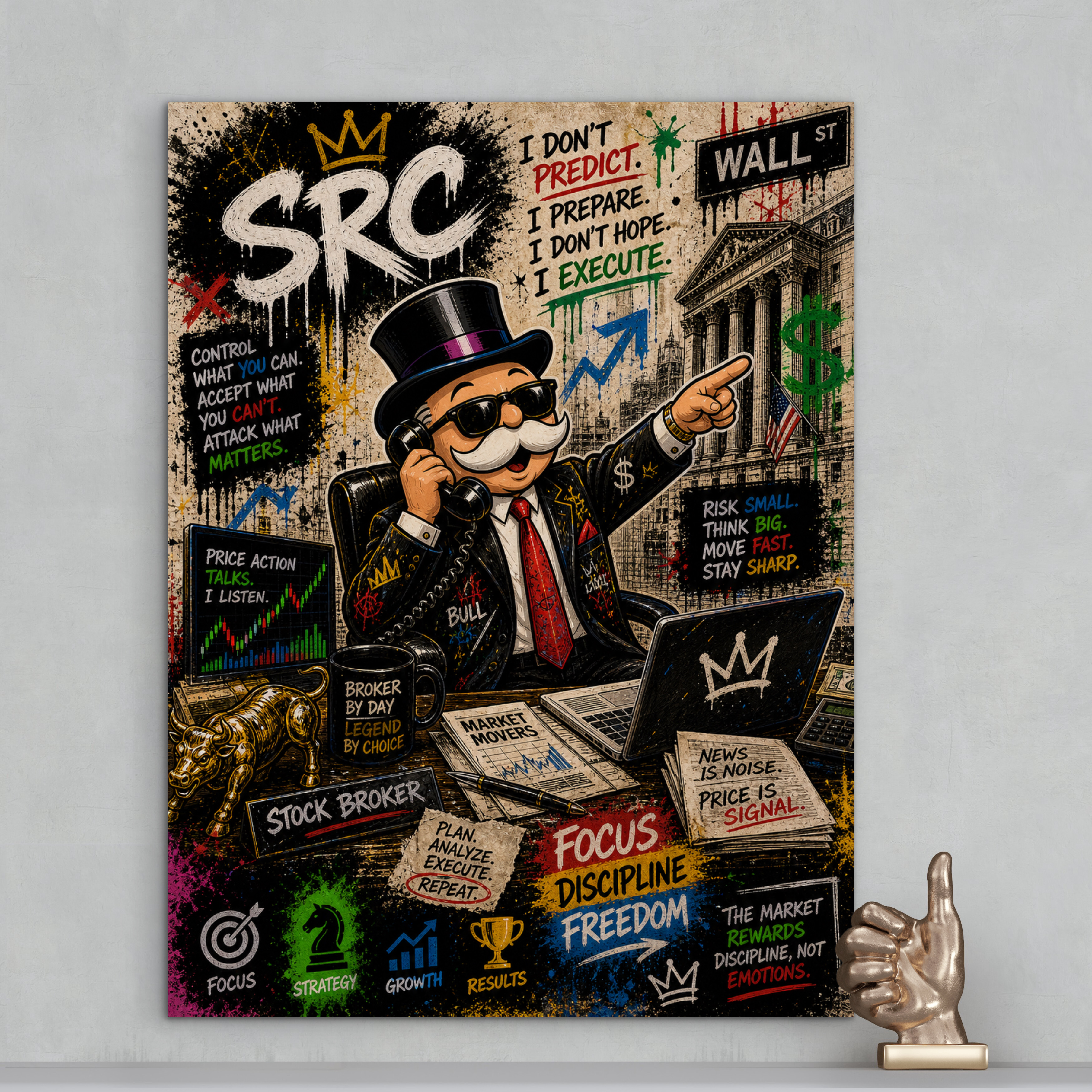 תמונת קיר מונופול של מיליונרים, Alec Monopoly